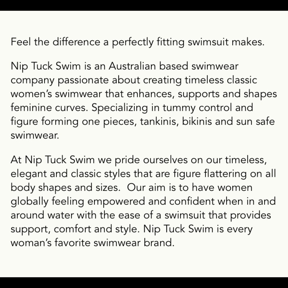 Nip Tuck 10 one piece swim suit  Body Shaping. - Picture 2 of 5